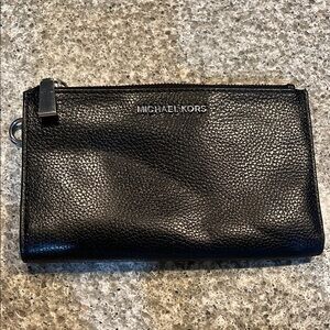 MICHAEL Michael Kors Black Leather Wallet